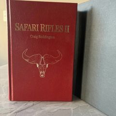 Safari Rifles II - Craig Boddington (Safari Press Deluxe Ltd 253/500 Signed & Slipcased)