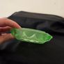 Vintage Green Glass Ashtray Image 6