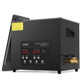 10L Ultra Sonic Cleaner, 240W Digital Ultrasonic Cleaning Machine with Gentle Mode & Upgraded Degassing, 40kHz Industrial Ultrasound