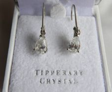 Vintage Sterling Silver Drop Earrings 1,84g