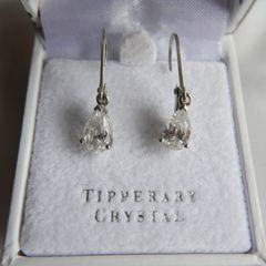 Vintage Sterling Silver Drop Earrings 1,84g