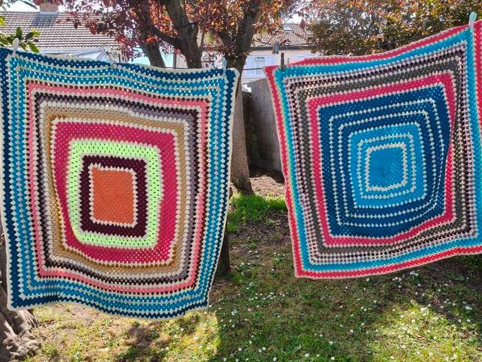 2 x Crochet Blankets