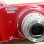 Casio QV-R300 Red 16.1MP digital compact camera FULL WORKING Image 5