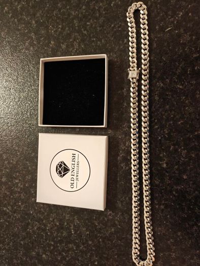 Sterling Silver Miami Cuban Curb  Chain