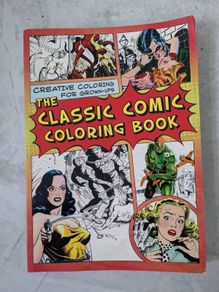 The Classic Comic Colouring book for Adults