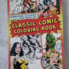 The Classic Comic Colouring book for Adults