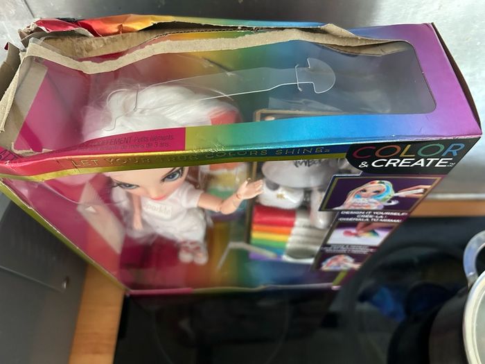 Rainbow High Doll Color And Create