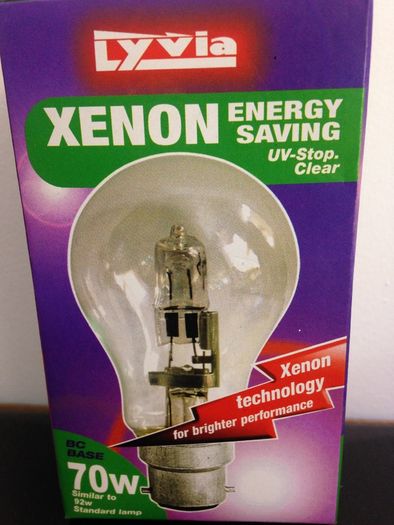 70W Energy Saving Halogen BC Bulb