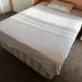 Double Bed with Mattress. Good Condition Image 5