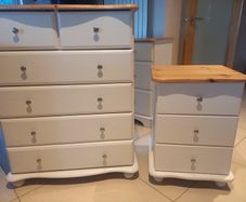 chest of drawers and locker