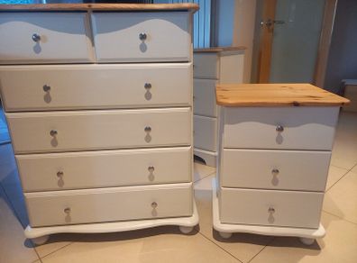 chest of drawers and locker