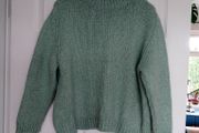 Zara mint green wool jumper size M