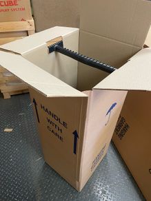Wardrobe box for moving
