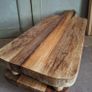 Rustic Footed Mango Wood Serving Boards Image 3