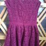 Dress girls burgundy size 6 years Image 3