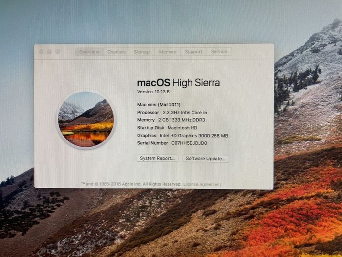 Mac Mini mid 2011