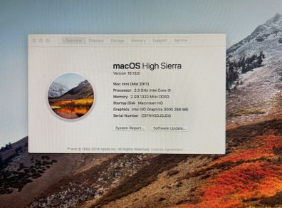 Mac Mini mid 2011