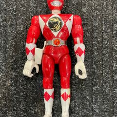 Vintage 1994 Bandai Power Rangers RED RANGER 8 Inch