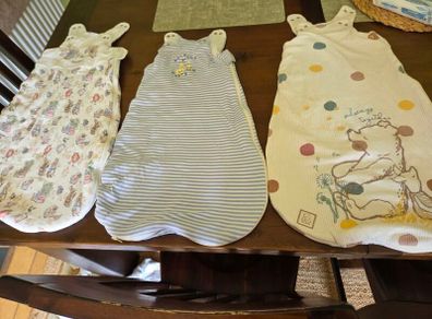 Pure Cotton Baby/Toddler Sleep Bags, 0-3 Years