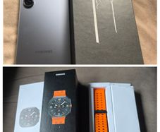 Samsung Galaxy s25 Ultra 512gb plus Galaxy Watch Ultra bundle