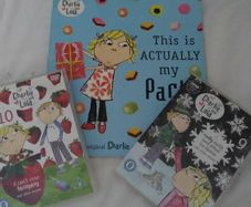 kids book and two dvds