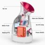 Facial Steamer Nano Ionic Hot Mist Face Steamer Home Sauna SPA Face Humidifier Atomizer for Women Men Moisturizing Unclogs Pores Image 6