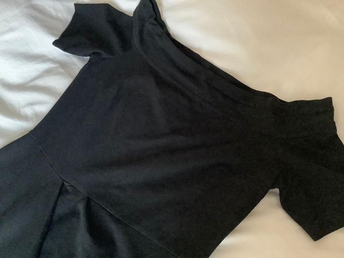 Stunning Italian Designer Byblos Dress black bateau neckline 14