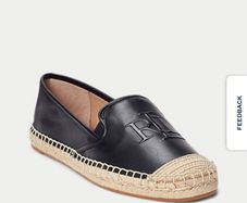 Ralph Lauren Leather Espadrille