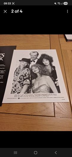 1987 The Witches Of Eastwick Press Kit Material