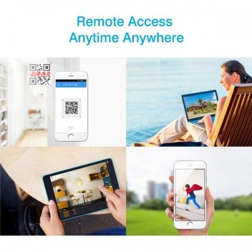 27531 SANNCE 4CH HDMI DVR 720P CCTV Home Security Video without Hard Drive