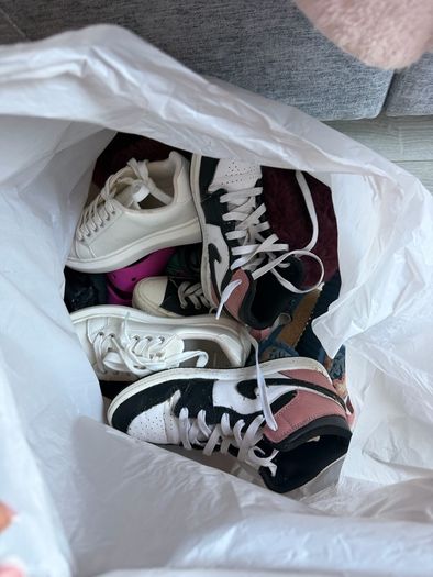 Bag of girls footwear uk12 to uk2