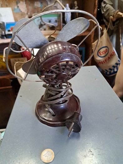 Antique Small German Fan