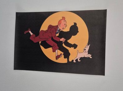 Tin Tin Canvas Poster