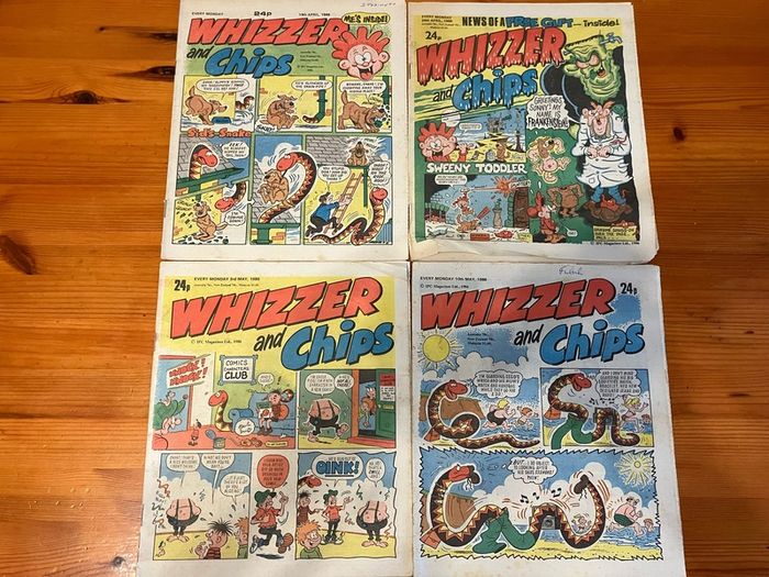 Comics: 'Whizzer and Chips'1986 (15 numbers)