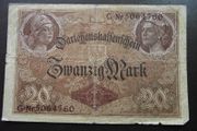 Germany. Darlehnskassenschein 20 Mark (5.8.1914)