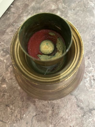 brass candlestick