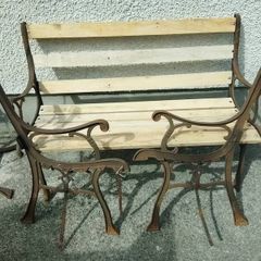 garden chair and chair ends