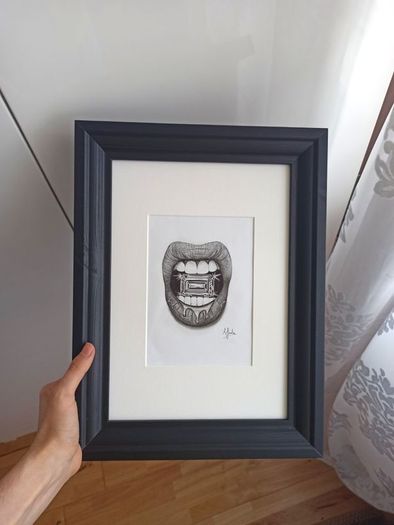 Original hand-sketched artwork
