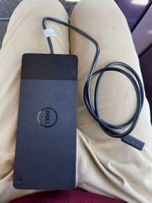 Original Dell WD19S Docking Station And Power Supply 130W Adapter - Model: K20A001 Power Input: 19.5V = 6.7A/9.23A - USB-C or Thunderbolt 3
