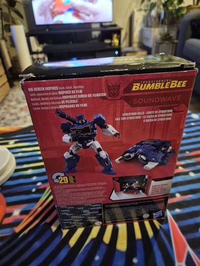 Transformers Studio Series 83 Bumblebee Movie Voyager Decepticon Soundwave Action Figure