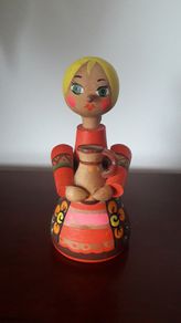 DOLL - Wooden Folk Art