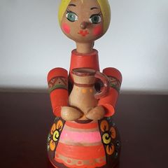 DOLL - Wooden Folk Art