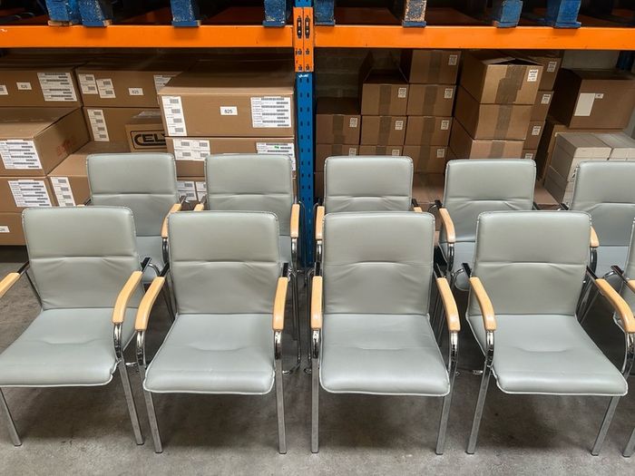 Office Chairs x 11 (Grey)