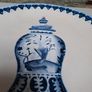 Vintage blue and white Plate Chinese Image 4