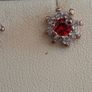 ladies 9ct gold earrings Image 3
