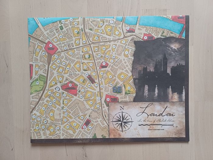 Sherlock Holmes Consulting Detective Murder Mystery Board Game 2018