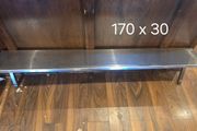 Stainless steel shelf