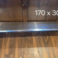 Stainless steel shelf