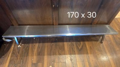 Stainless steel shelf