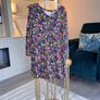 Lefties Girls Floral Faux-Wrap Dress Age 4-5 Years /EU 110cm BNWOT Image 4